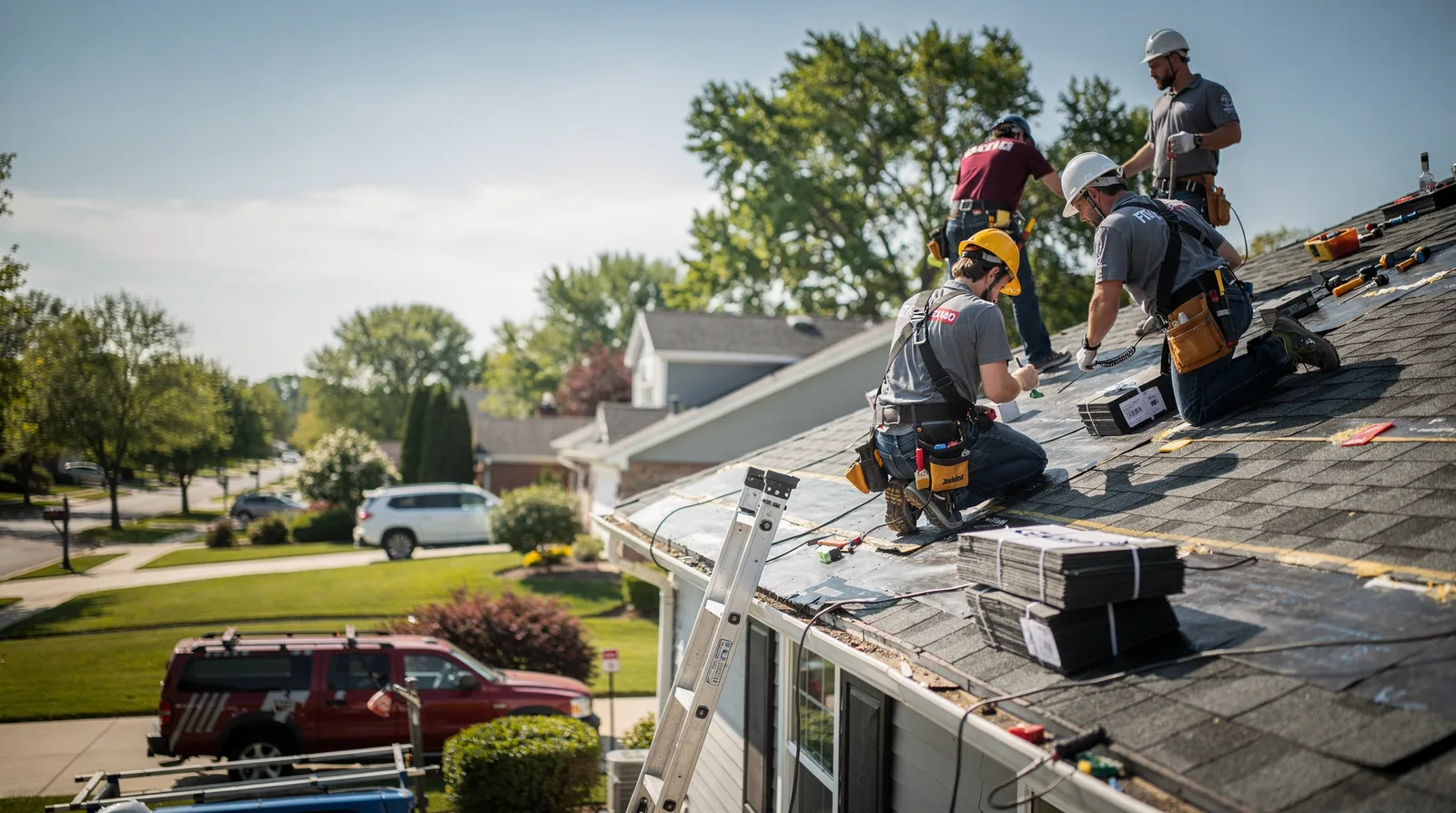 Roof Repair in Prairie Farm, WI around you
